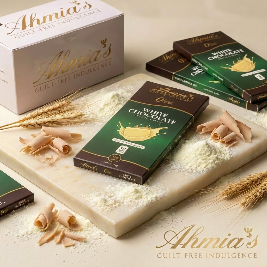 Sugar-Free White Chocolate Pack of 10 Bars